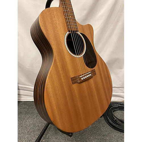 Martin GPC-X2E Macassar Ebony Grand Performance Acoustic Electric Guitar Natural