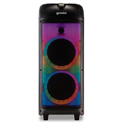 Gemini GPLT-360 360 Portable Bluetooth Speaker With LED Party Lighting