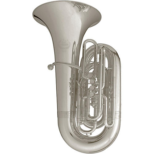 B&S GR41 Series 5-Valve 4/4 CC Tuba Silver plated