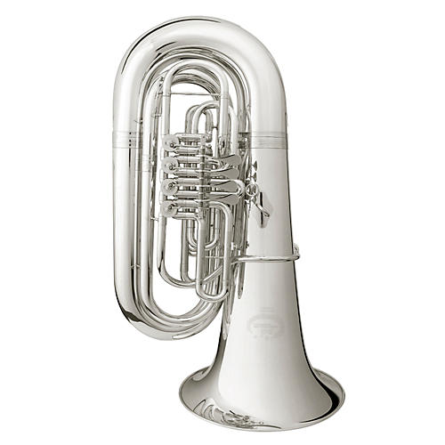 B&S GR51 Series 4-Valve 4/4 BBb Tuba Silver