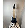 Used Ibanez GRG7221M Solid Body Electric Guitar METALLIC LIGHT BLUE