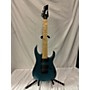 Used Ibanez GRG7221M Solid Body Electric Guitar Blue