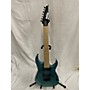 Used Ibanez GRG7721M 7 String Solid Body Electric Guitar Blue