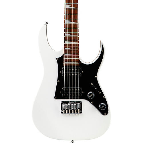 ibanez electric guitar black and white