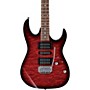 Ibanez GRX70QA Electric Guitar Transparent Red Burst