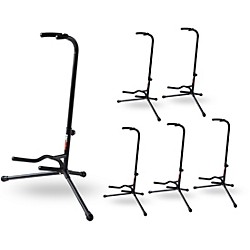 GS1E Classic Guitar Stand for Acoustic & Electric Guitars (6-Pack)