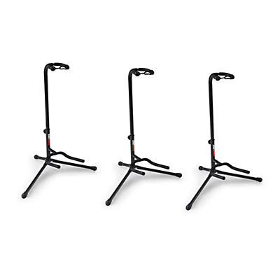 Proline GS2 Tubular Guitar Stand for Acoustic & Electric Guitars (3-Pack)