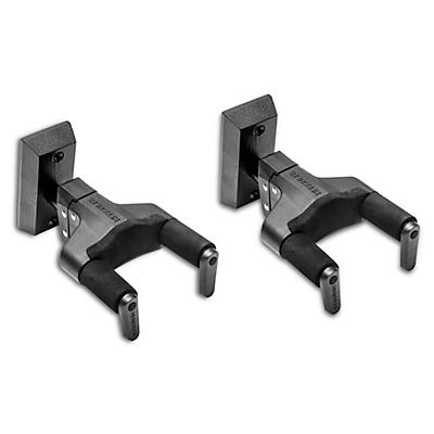 Hercules GSP38WBK PLUS Universal Auto Grip Wall Mount Guitar Hanger 2-Pack