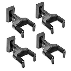 GSP38WBK PLUS Universal Auto Grip Wall Mount Guitar Hanger 4-Pack GSP38WBK PLUS Universal Auto Grip Wall Mount Guitar Hanger 4-Pack