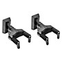 Hercules GSP38WBKPLUS PLUS Series Universal AutoGrip Wall Mount Guitar Hanger - Black, 2-Pack
