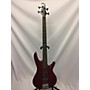 Used Ibanez GSR200 Electric Bass Guitar Transparent Red