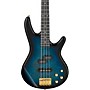 Ibanez GSR200PC 4-String Electric Bass Guitar Transparent Marine Burst