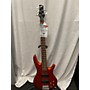 Used Ibanez GSR205 5 String Electric Bass Guitar Metallic Orange