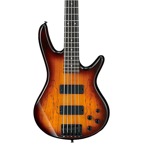 Ibanez GSR205SM 5-String Electric Bass Brown Burst Rosewood fretboard