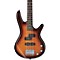 GSRM20 Mikro Short-Scale Bass Guitar Level 1 Brown Sunburst Rosewood fretboard