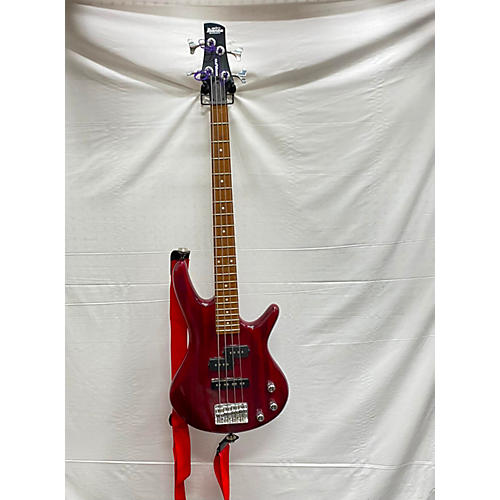 Ibanez GSRM20 Mikro Short Scale Electric Bass Guitar Trans Crimson Red