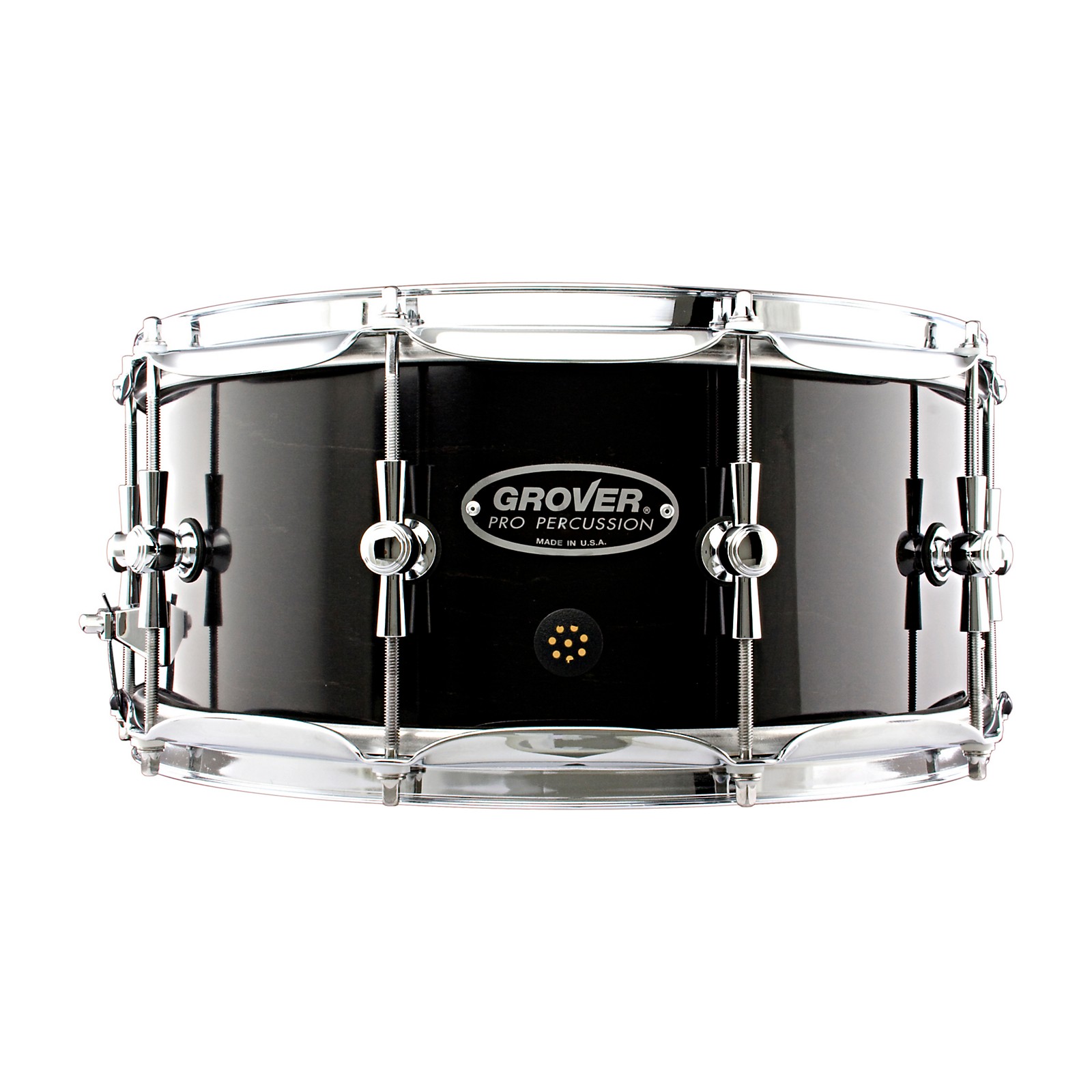 Grover Pro GSX Concert Snare Drum Charcoal Ebony 14 x 6.5 in