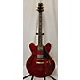Used Ovation GTX Hollow Body Electric Guitar Red