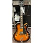 Used DeArmond GUILD X155 Hollow Body Electric Guitar 2 Color Sunburst