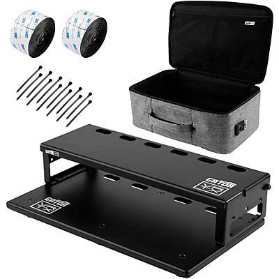Gator GV-TL1710R1-GB Vertex Travel Lite Pedalboard and Riser - 17x10"