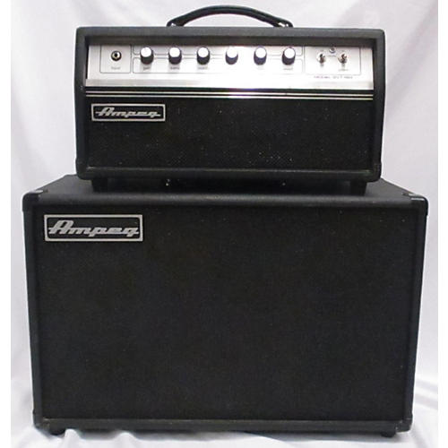 Ampeg GVT15H AND GVT112EW CAB Guitar Stack | Musician