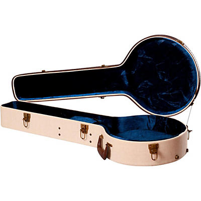 Gator GW-JM BANJO XL Journeyman Burlap Banjo Acoustic Deluxe Wood Case