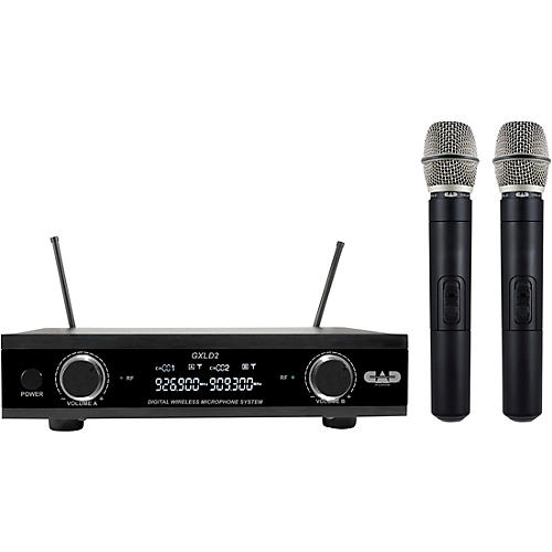 CAD GXLD2HH Handheld Microphone Wireless Systems (902.9/915.5MHz, 909.3/926.8MHz) AH: 902.9/915.5MHz