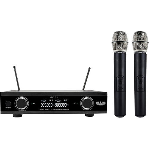 CAD GXLD2HH Handheld Microphone Wireless Systems AI: 909.3/926.8MHz