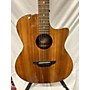 Used Luna GYPSY ZEBRA Acoustic Electric Guitar Natural