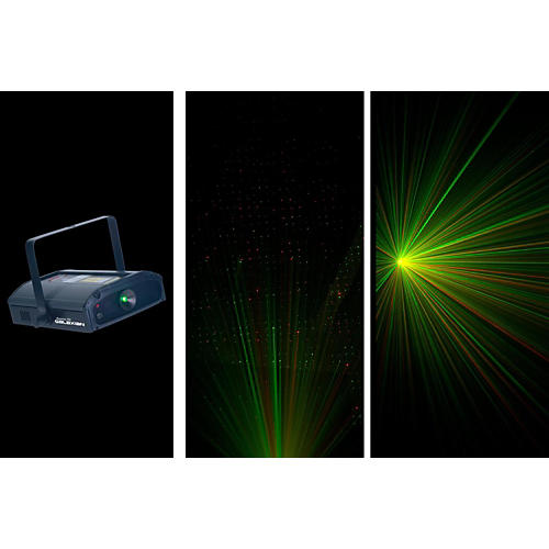 Galaxian Green & Red DMX Laser