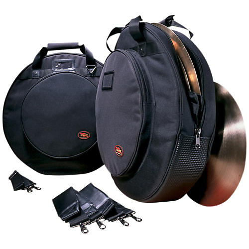 Humes & Berg Galaxy Deluxe Cymbal Bag with Padded Dividers Condition 1 - Mint Black 22 in.