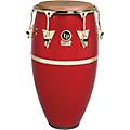 LP Galaxy Fiberglass Fausto Cuevas III Signature Conga, Arena Red With Gold Hardware 11.75 in.12.50 in.