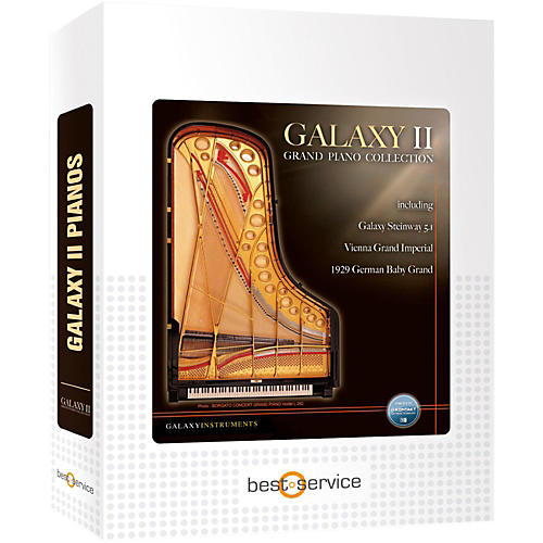 Best Service Galaxy II German Baby Grand