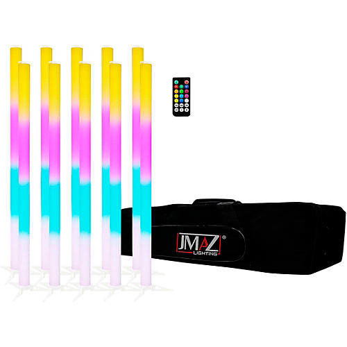 JMAZ Lighting Galaxy Tube 10pk Package with 10 Battery Powered LED Effect Tube Condition 1 - Mint
