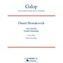 G. Schirmer Galop (from the musical comedy Moscow, Cheremushky) Concert Bnd Lvl 4 by Shostakovich Arranged Hunsberger