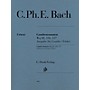 G. Henle Verlag Gamba Sonatas, Wq 88, 136, 137 by Carl Philipp Emanuel Bach Edited by Ernst-Gunter Heinemann