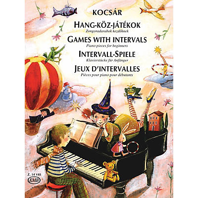 Editio Musica Budapest Games with Intervals (30 Piano Pieces for Beginners) EMB Series