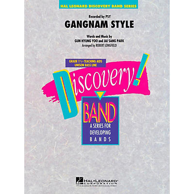 Hal Leonard Gangnam Style  - Discovery Concert Band Level 1