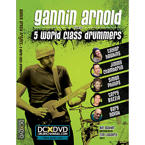 Gannin Arnold - 5 World Class Drummers 2 DVD Set