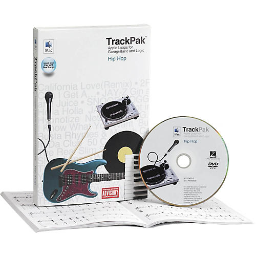 GarageBand Hip Hop TrackPak (Book/DVD-ROM)