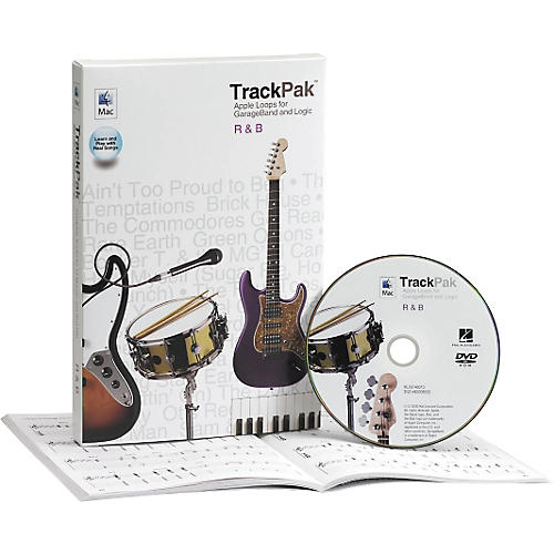 GarageBand R'n'B TrackPak (Book/DVD ROM)
