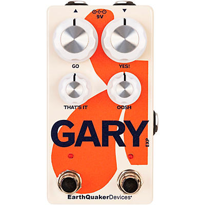 EarthQuaker Devices Gary Automatic Pulse Width Modulation Fuzz and Dynamic Natural Overdrive Effects Pedal