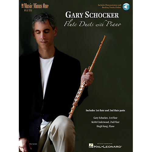 Gary Schocker - Flute Duets with Piano Music Minus One Series Softcover with CD by Gary Schocker
