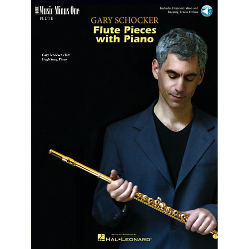 Music Minus One Gary Schocker - Flute Pieces with Piano Music Minus One Series Softcover with CD by Gary Schocker