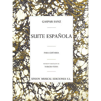Music Sales Gaspar Sanz: Suite Espanola Music Sales America Series