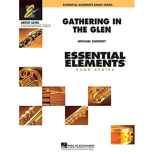 Hal Leonard Gathering in the Glen Concert Band Level 1 Composed by Michael Sweeney