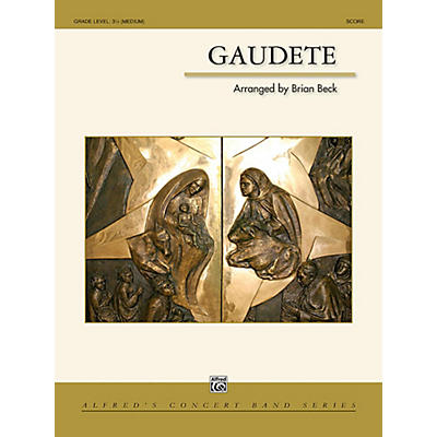 Alfred Gaudete Concert Band Grade 3.5 (Medium)