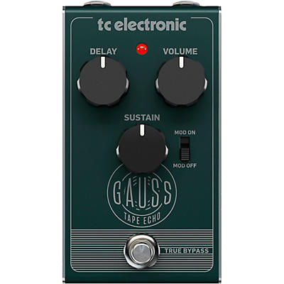 TC Electronic Gauss Echo Effects Pedal
