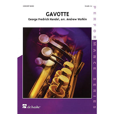 De Haske Music Gavotte Concert Band Gr 1.5 Full Score Concert Band
