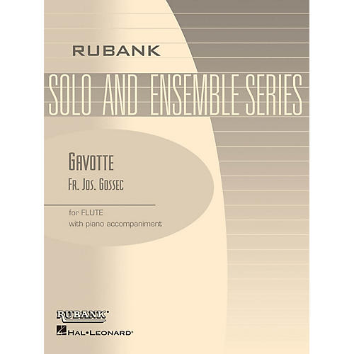 Rubank Publications Gavotte (Flute Solo with Piano - Grade 2) Rubank Solo/Ensemble Sheet Series